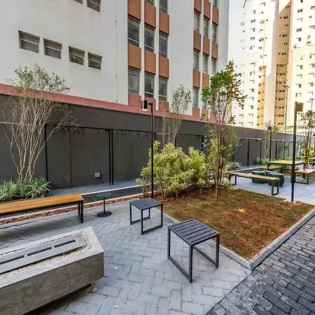 Condominio No Itaim, Lindo Rooftop Com Vista Para O Ibira!! Sao Paulo Exterior photo
