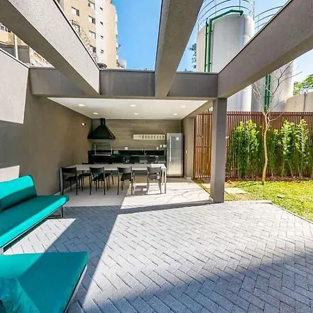 Condominio No Itaim, Lindo Rooftop Com Vista Para O Ibira!! Sao Paulo Exterior photo