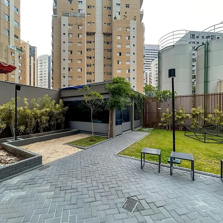 Condominio No Itaim, Lindo Rooftop Com Vista Para O Ibira!! Sao Paulo Exterior photo